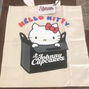 Johnny Cupcakes x Hello Kitty Special Edition tote